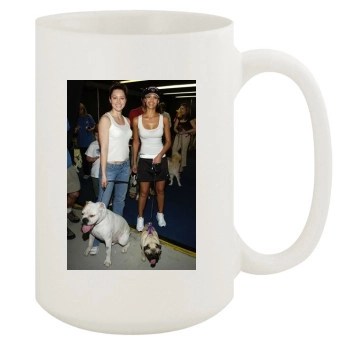 Jessica Alba 15oz White Mug