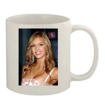 Jessica Alba 11oz White Mug