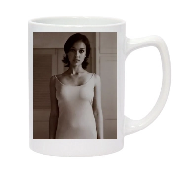 Jessica Alba 14oz White Statesman Mug