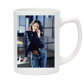 Jessica Alba 14oz White Statesman Mug