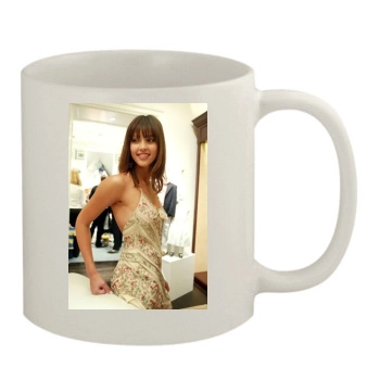 Jessica Alba 11oz White Mug