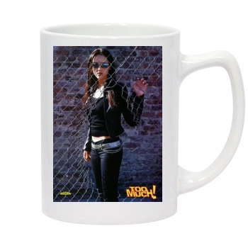 Jessica Alba 14oz White Statesman Mug