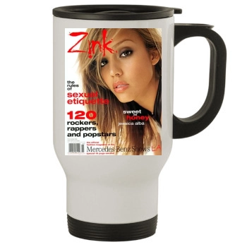 Jessica Alba Stainless Steel Travel Mug