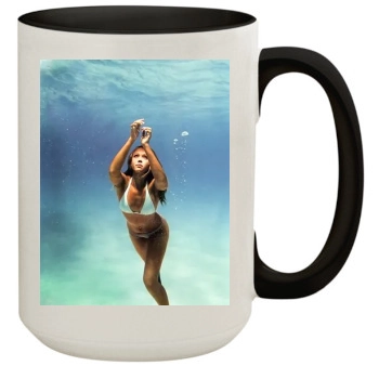 Jessica Alba 15oz Colored Inner & Handle Mug