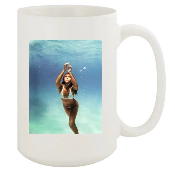 Jessica Alba 15oz White Mug