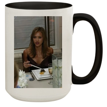 Jessica Alba 15oz Colored Inner & Handle Mug