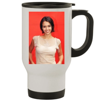 Jessica Alba Stainless Steel Travel Mug