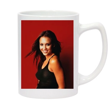 Jessica Alba 14oz White Statesman Mug