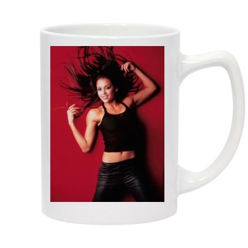 Jessica Alba 14oz White Statesman Mug