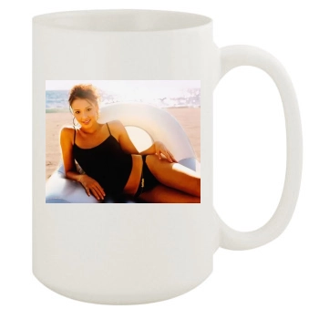 Jessica Alba 15oz White Mug