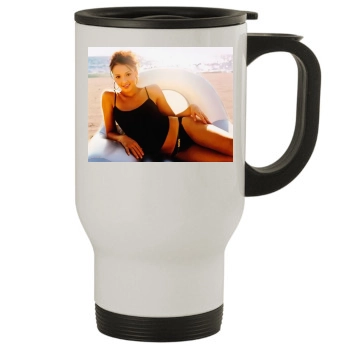 Jessica Alba Stainless Steel Travel Mug