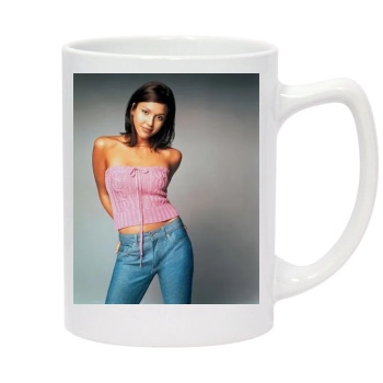 Jessica Alba 14oz White Statesman Mug