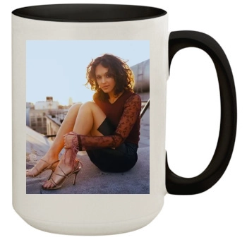 Jessica Alba 15oz Colored Inner & Handle Mug