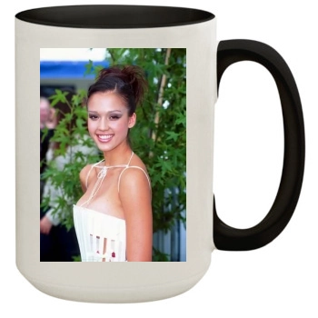 Jessica Alba 15oz Colored Inner & Handle Mug