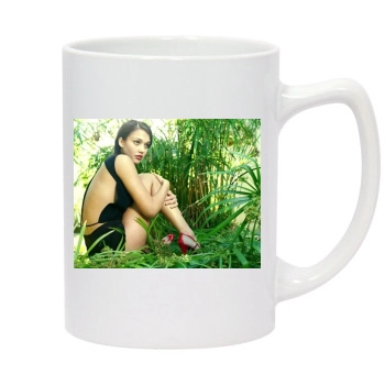 Jessica Alba 14oz White Statesman Mug