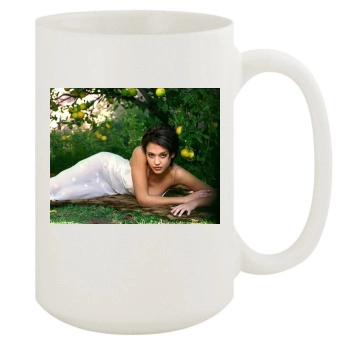 Jessica Alba 15oz White Mug