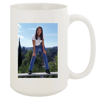 Jessica Alba 15oz White Mug