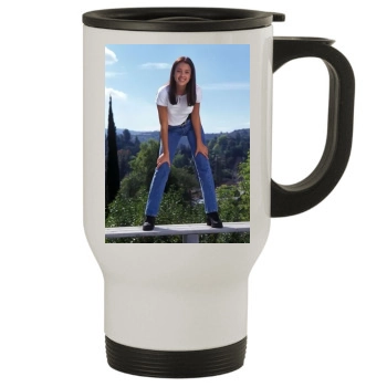 Jessica Alba Stainless Steel Travel Mug