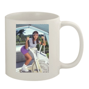 Jessica Alba 11oz White Mug