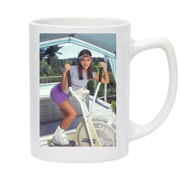 Jessica Alba 14oz White Statesman Mug