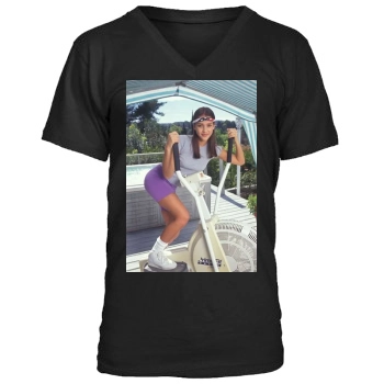 Jessica Alba Men's V-Neck T-Shirt