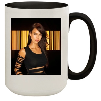 Jessica Alba 15oz Colored Inner & Handle Mug