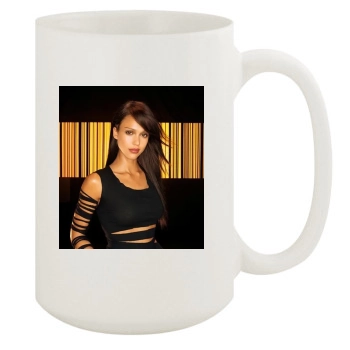 Jessica Alba 15oz White Mug