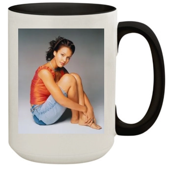 Jessica Alba 15oz Colored Inner & Handle Mug