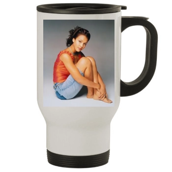 Jessica Alba Stainless Steel Travel Mug