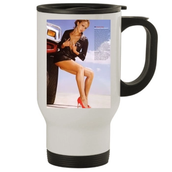 Jessica Alba Stainless Steel Travel Mug