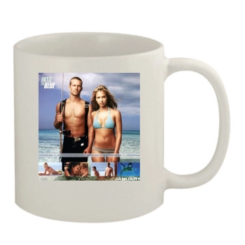 Jessica Alba 11oz White Mug