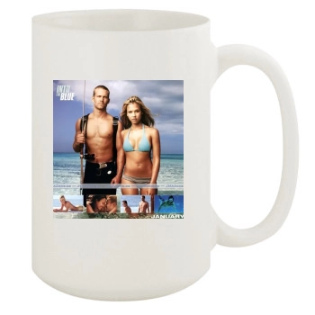 Jessica Alba 15oz White Mug