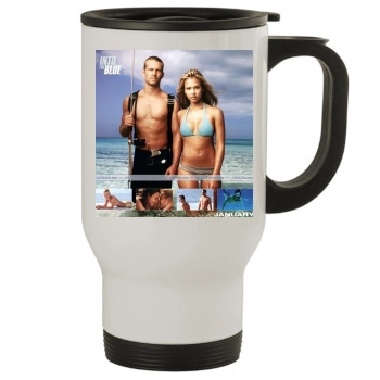 Jessica Alba Stainless Steel Travel Mug