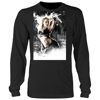 Jessica Alba Men's Heavy Long Sleeve TShirt