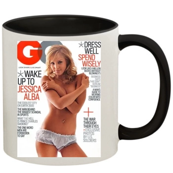 Jessica Alba 11oz Colored Inner & Handle Mug