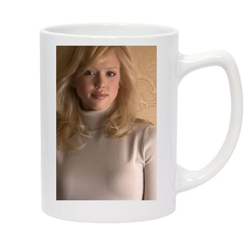 Jessica Alba 14oz White Statesman Mug