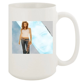 Jessica Biel 15oz White Mug