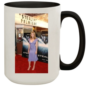 Jessica Biel 15oz Colored Inner & Handle Mug