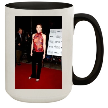 Jessica Biel 15oz Colored Inner & Handle Mug