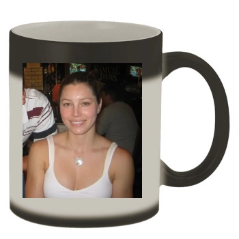 Jessica Biel Color Changing Mug