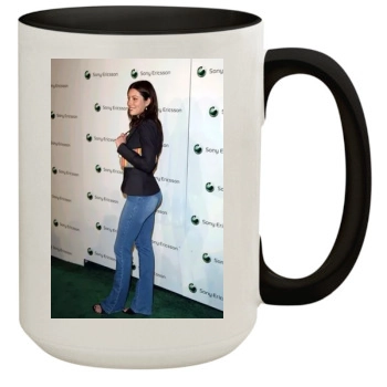 Jessica Biel 15oz Colored Inner & Handle Mug