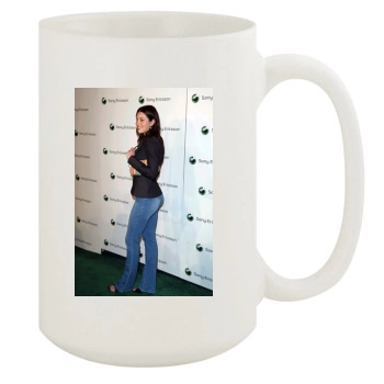 Jessica Biel 15oz White Mug