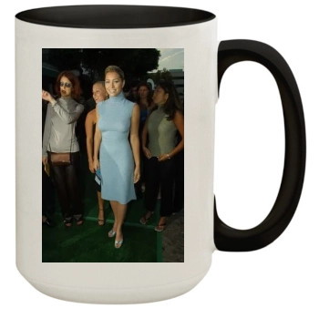 Jessica Biel 15oz Colored Inner & Handle Mug