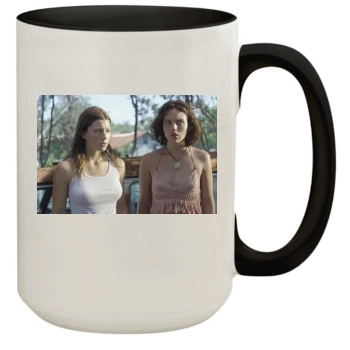 Jessica Biel 15oz Colored Inner & Handle Mug