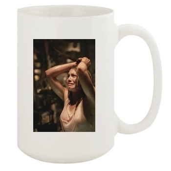 Jessica Biel 15oz White Mug