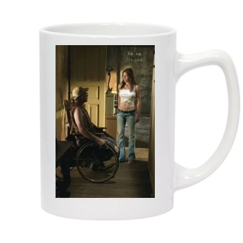 Jessica Biel 14oz White Statesman Mug