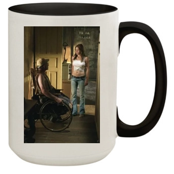 Jessica Biel 15oz Colored Inner & Handle Mug