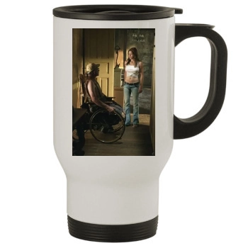 Jessica Biel Stainless Steel Travel Mug