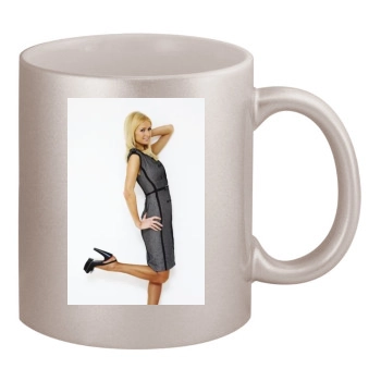 Paris Hilton 11oz Metallic Silver Mug