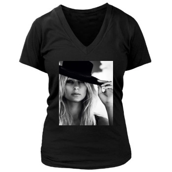 Paris Hilton Women's Deep V-Neck TShirt